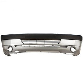 مجموعه کامل سپر جلو 405SLX نقره ای متالیک 7902 با ضربه گیر فلزی اصلی شرکتی ایساکو کد 0890127901